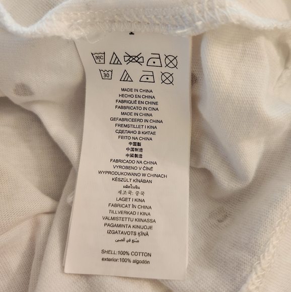 Michael Kors white cotton tshirt - Picture 9 of 10